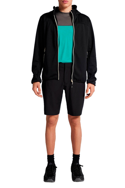Куртка из водоотталкивающего материала|Основной цвет:Черный|Артикул:0955533 | Фото 2