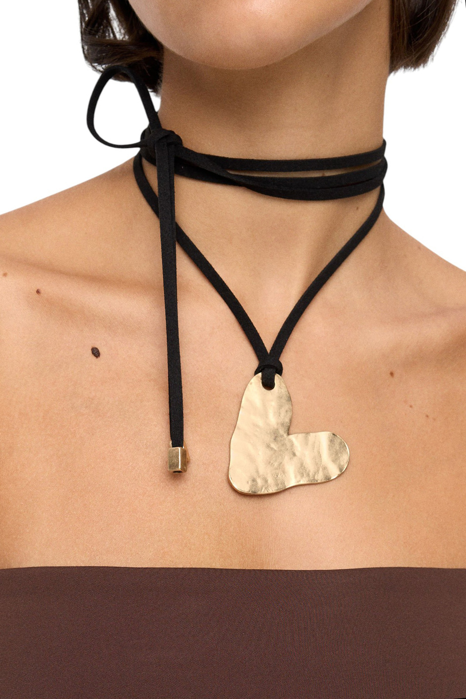 Женский Parfois Ожерелье с кулоном в виде сердца (цвет ), артикул 238979 | Фото 2