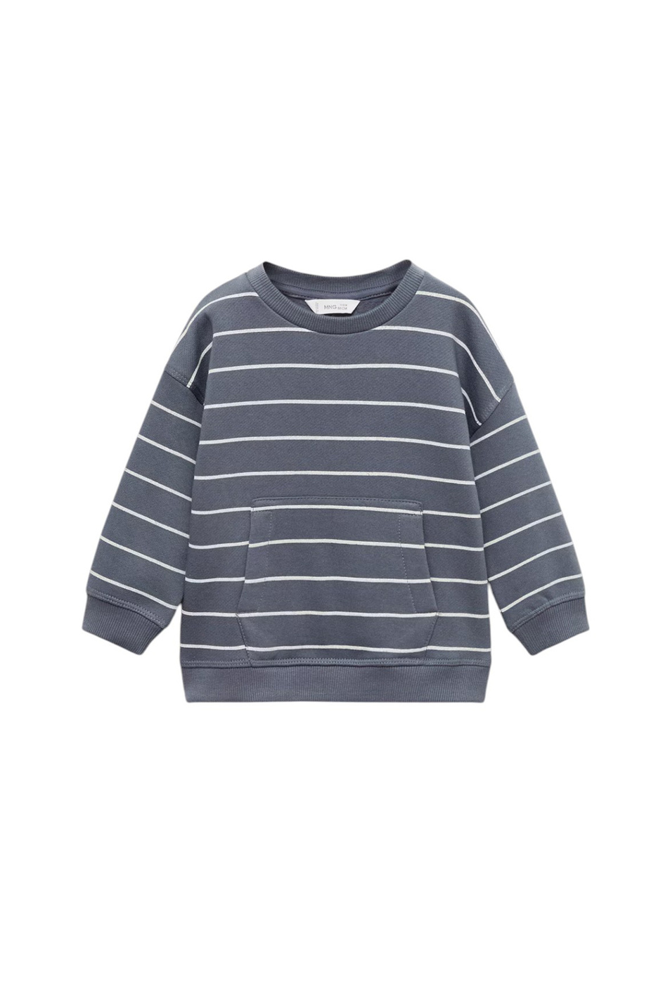 Мальчикам Mango Kids Свитшот STRIPEB8 в полоску (цвет ), артикул 87030637 | Фото 1