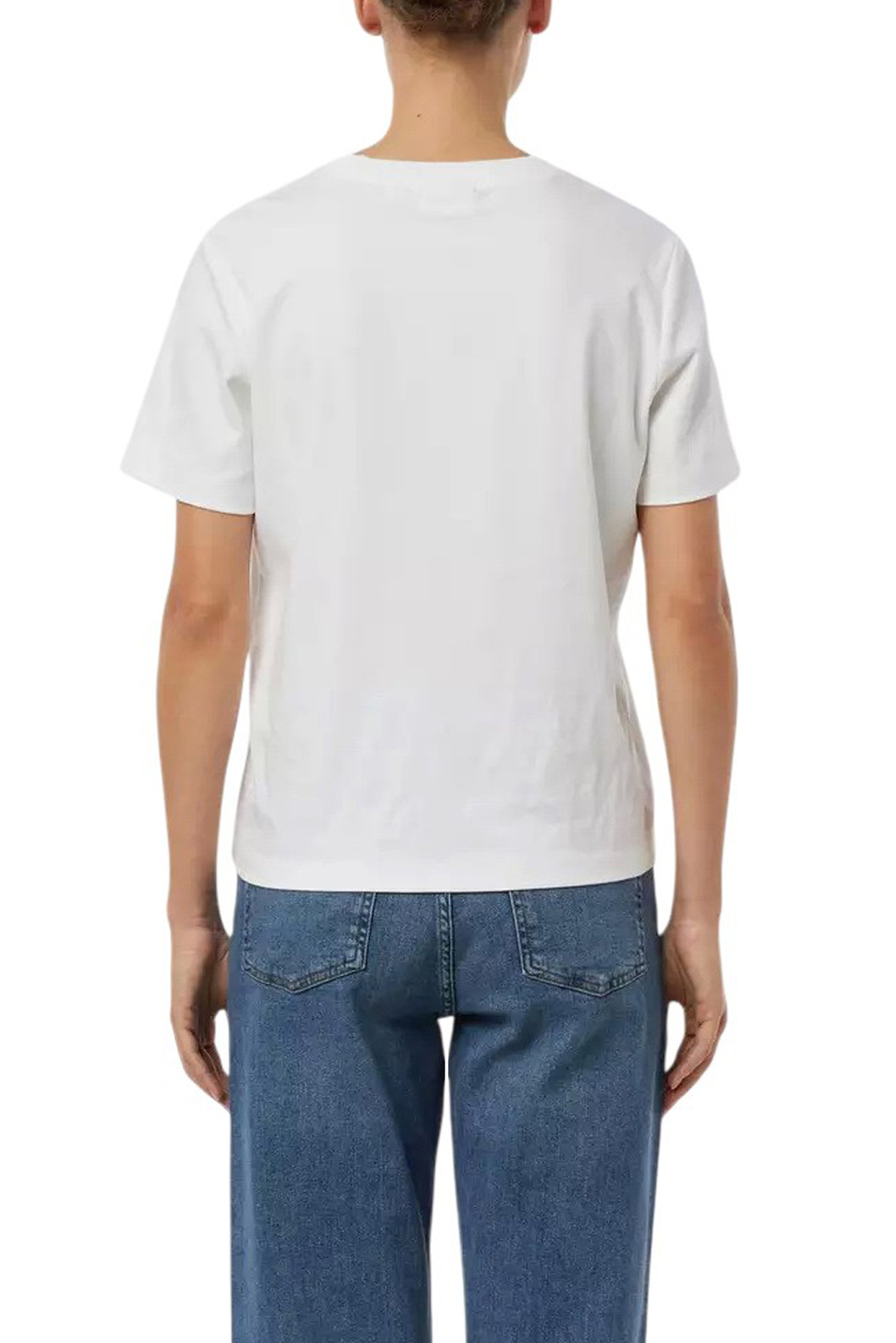 Женский Comma Футболка из хлопка (цвет ), артикул 2179422 | Фото 4