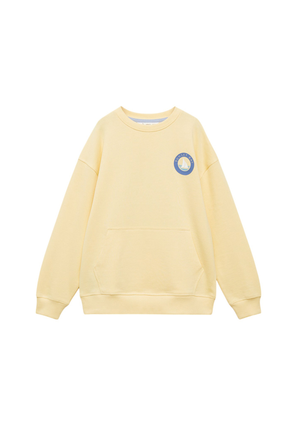 Мальчикам Mango Kids Свитшот WIND из хлопка (цвет ), артикул 87074787 | Фото 1
