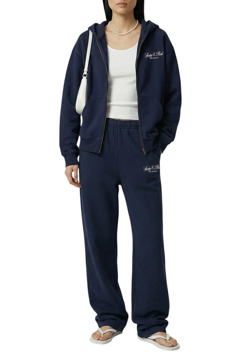 Женский Sporty & Rich Толстовка Vendome (цвет ), артикул ST09476269BL106 | Фото 3