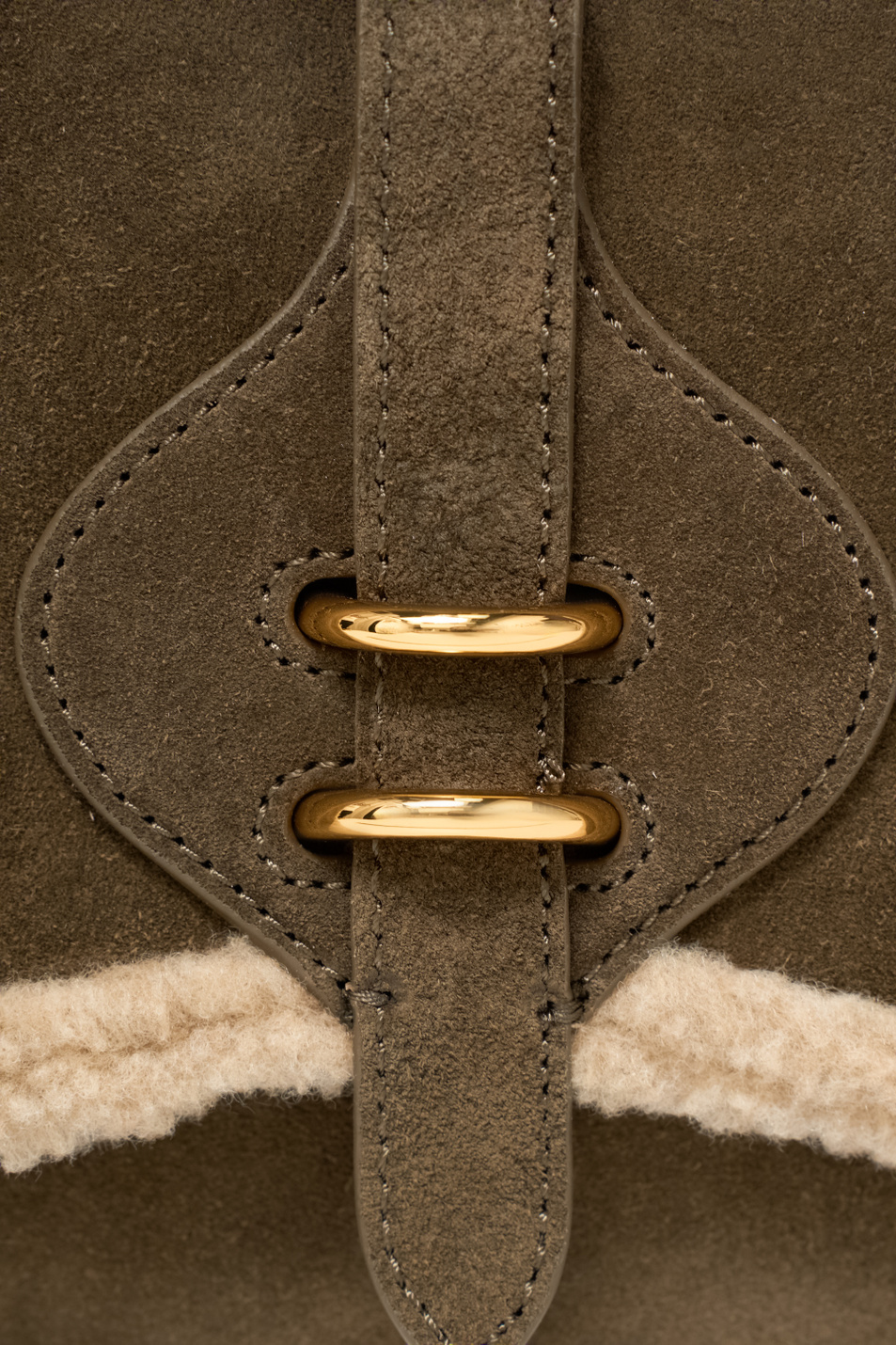 Женский Coccinelle Сумка MAVERY SUEDE EC из натуральной кожи (цвет ), артикул E1V7J180201 | Фото 4