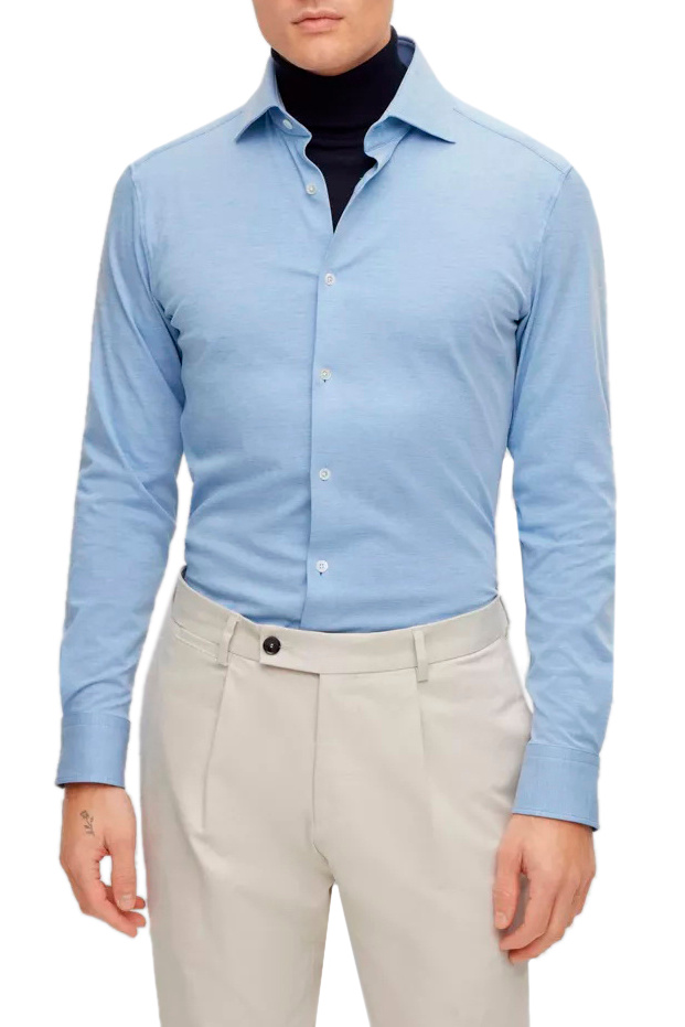 Мужской BOSS Рубашка из смесового хлопка (цвет ), артикул 50490521 | Фото 3