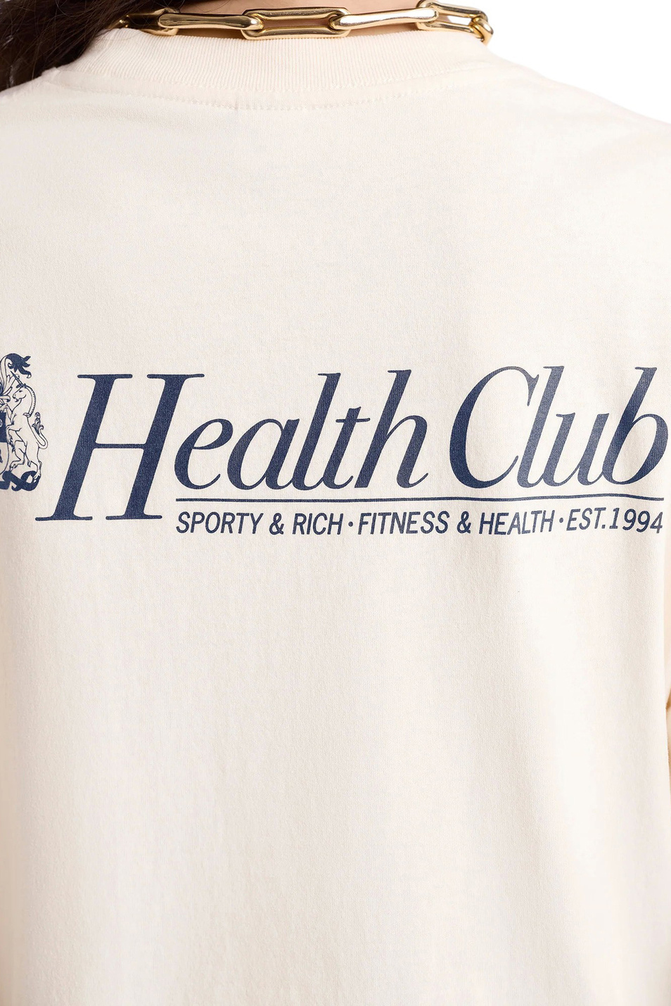Женский Sporty & Rich Футболка Lion Health с логотипом (цвет ), артикул TO043620080CR01 | Фото 6