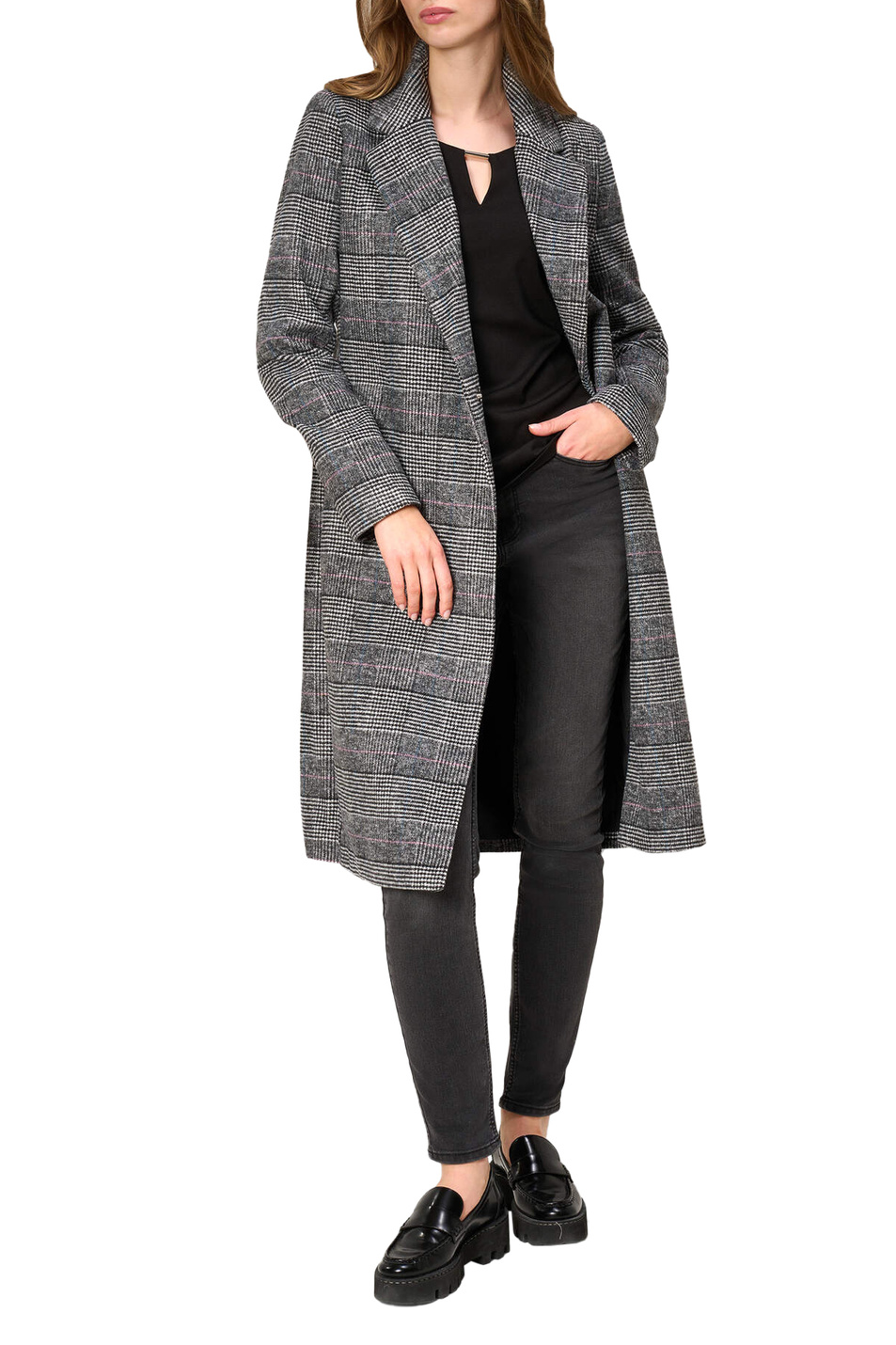 Orsay Пальто с принтом и поясом (цвет ), артикул 830256 | Фото 2