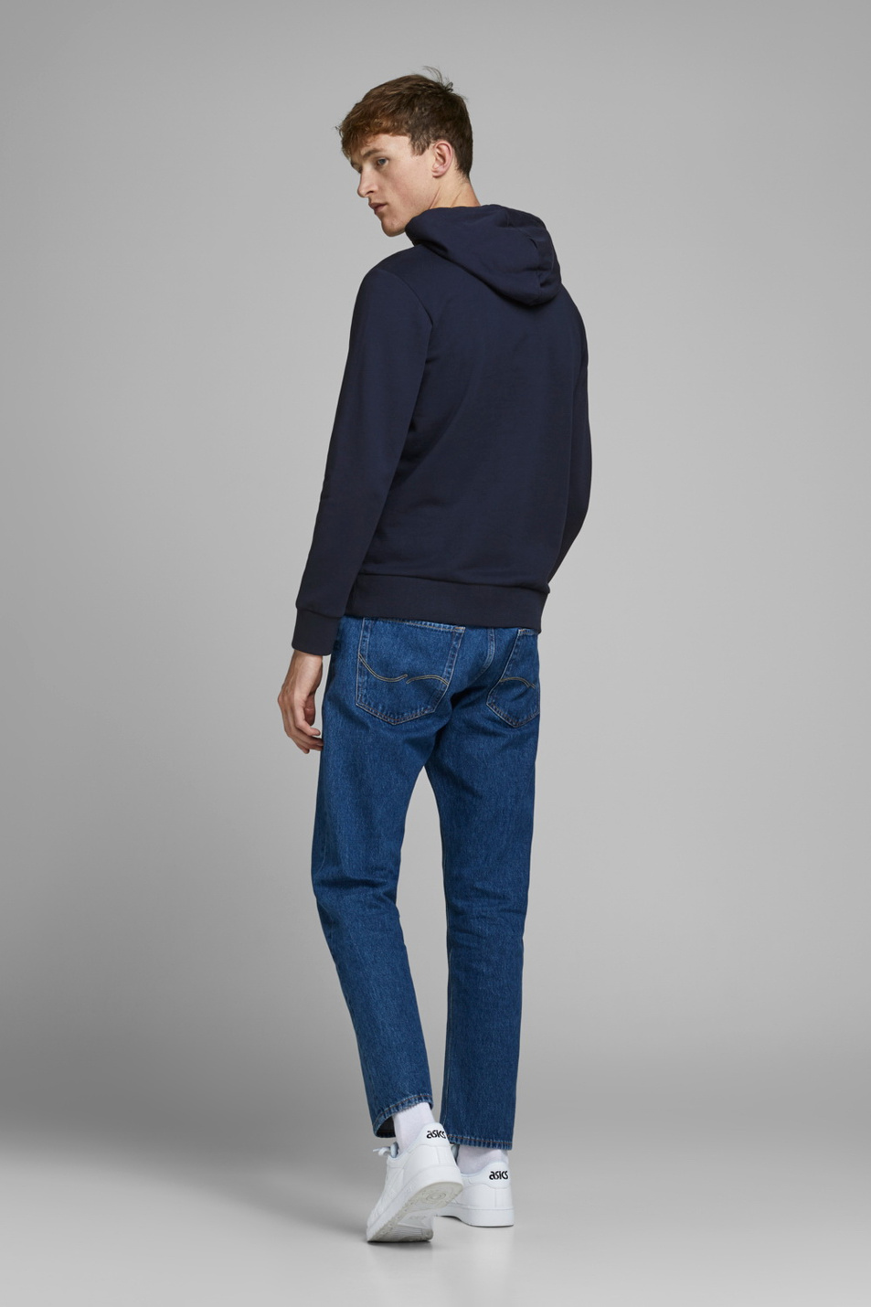 Мужской Jack & Jones Толстовка из хлопка (цвет ), артикул 12167972 | Фото 5