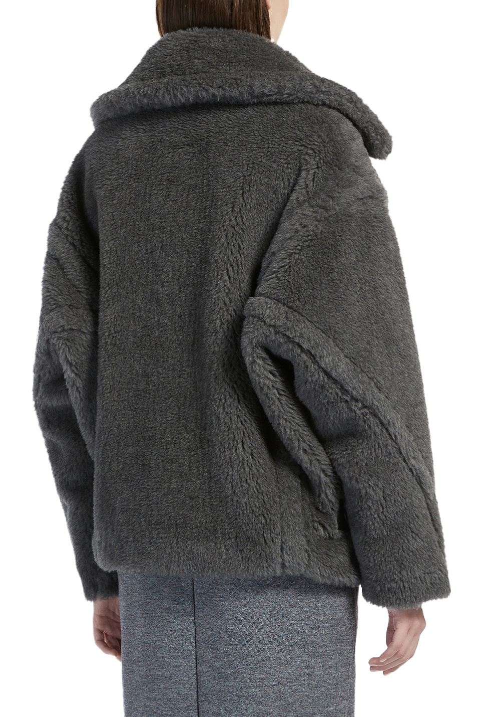 Женский Max Mara Короткое пальто ROSITA с широкими лацканами (цвет ), артикул 10860123 | Фото 4