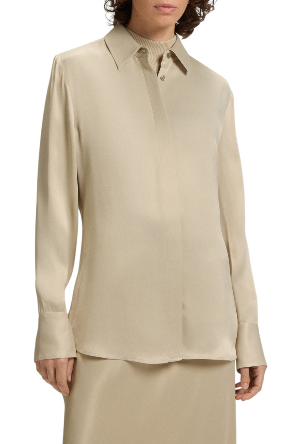 Женский BOSS Блузка Beruta из вискозы (цвет ), артикул 50542007 | Фото 3