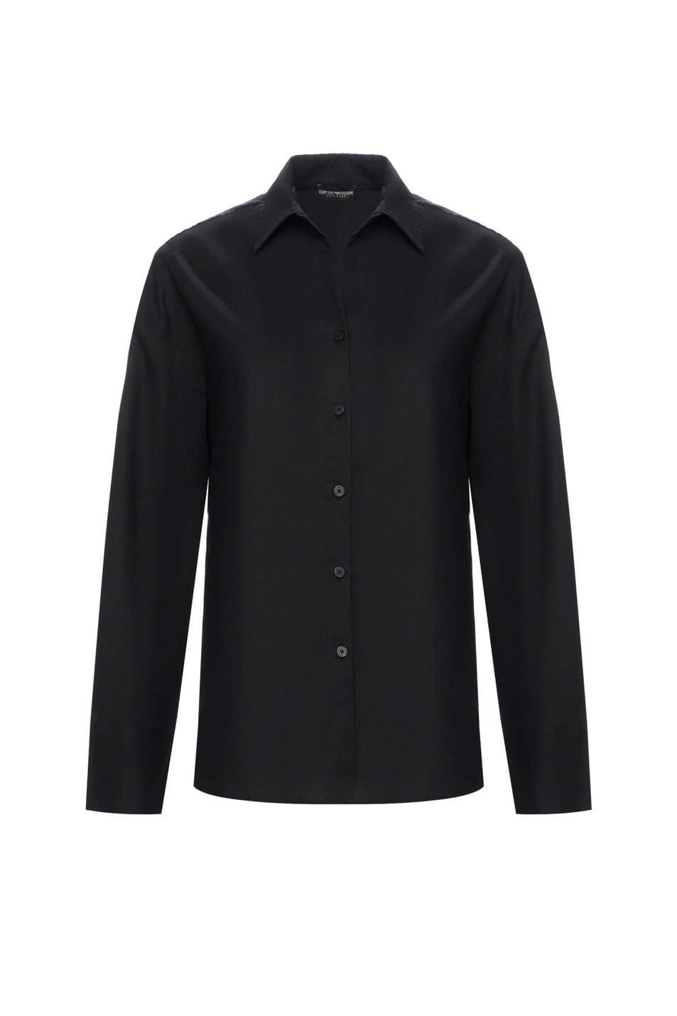 Женский Emporio Armani Рубашка из льна и вискозы (цвет ), артикул EW000815-AF12201 | Фото 1
