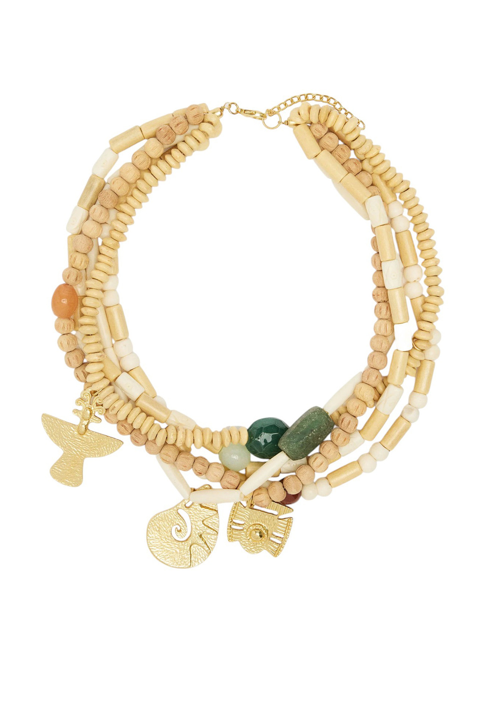 Женский Parfois Ожерелье из деревянных бусин (цвет ), артикул 237760 | Фото 1