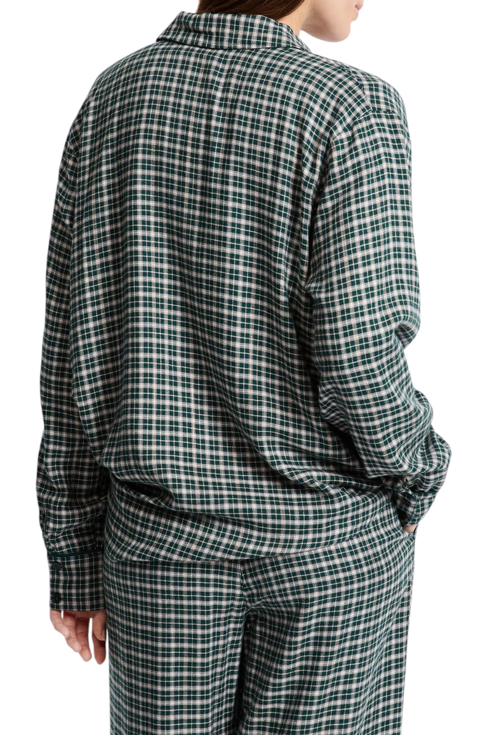 Женский Etam Пижамная рубашка FIOREX в клетку (цвет ), артикул 6556113 | Фото 3