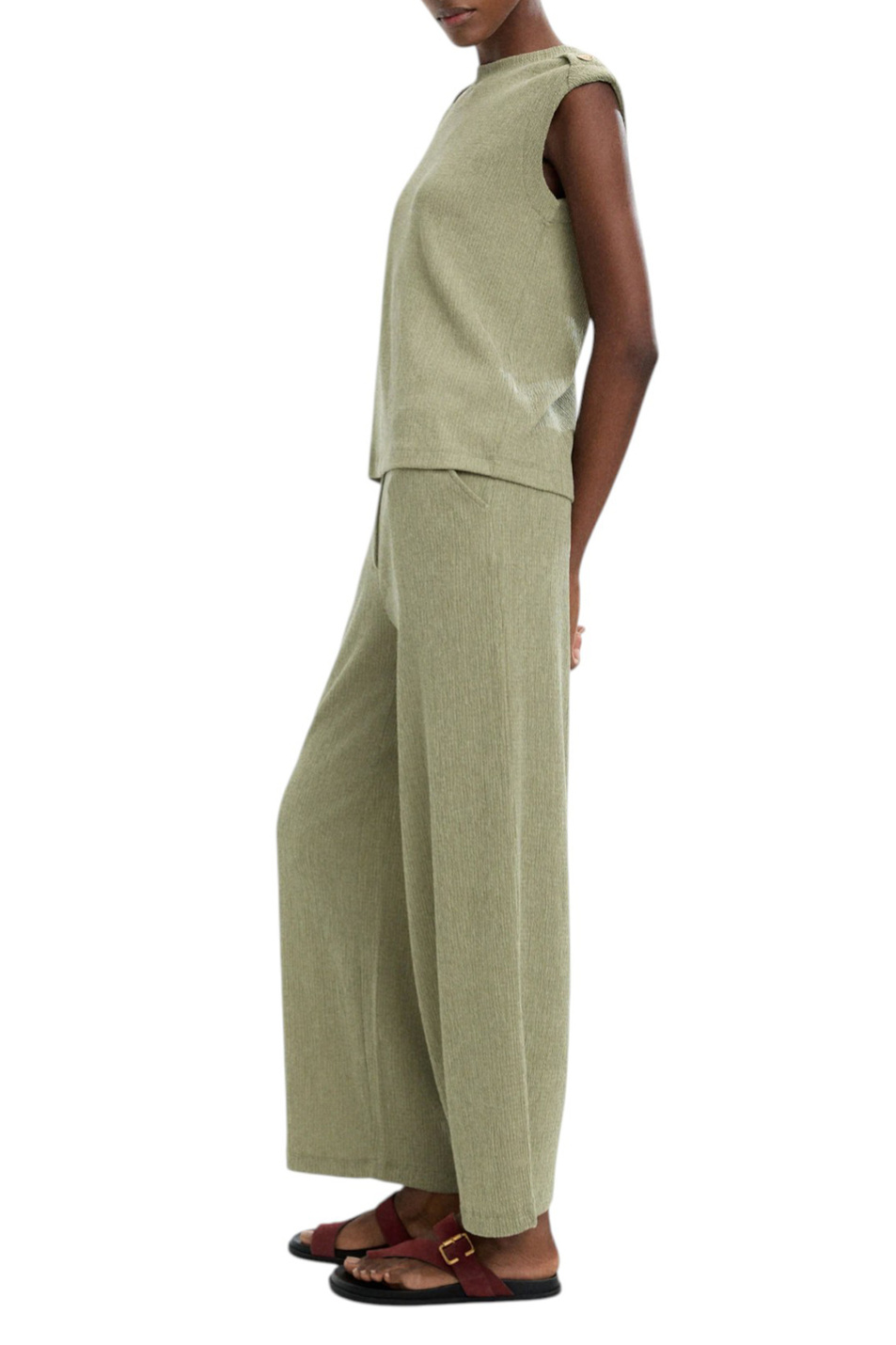 Женский Parfois Брюки прямого кроя (цвет ), артикул 236685 | Фото 4