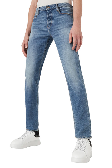 Emporio Armani Джинсы из эластичного хлопка ( цвет), артикул 3L1J75-1DP9Z | Фото 3