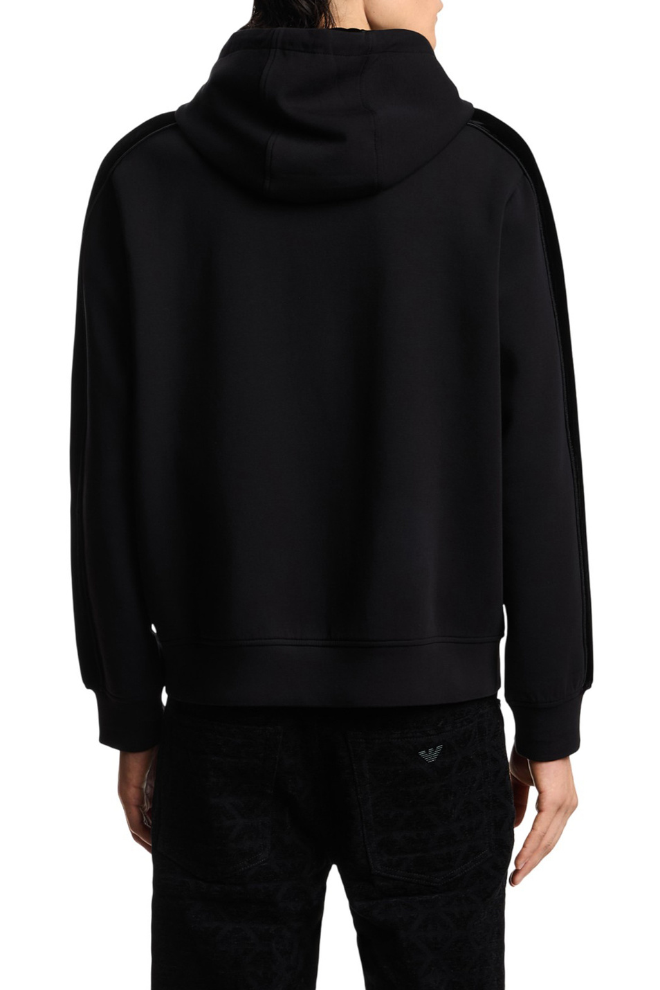 Мужской Emporio Armani Толстовка с логотипом (цвет ), артикул EM005002-AF10013 | Фото 4