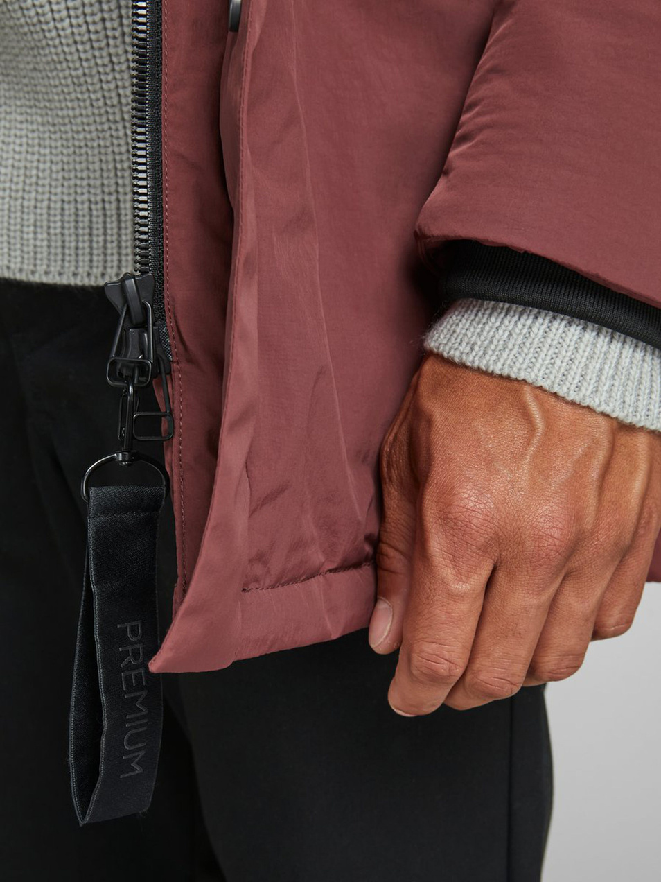 Мужской Jack & Jones Куртка с капюшоном (цвет ), артикул 12173384 | Фото 5