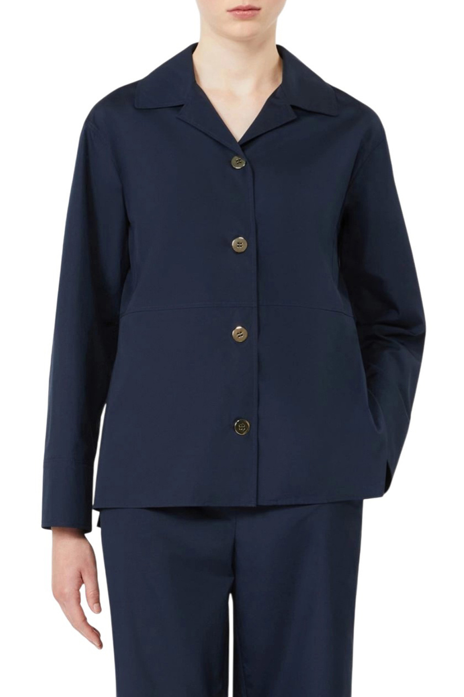 Женский Max Mara Рубашка GENTILE из хлопка (цвет ), артикул 2619111053 | Фото 3