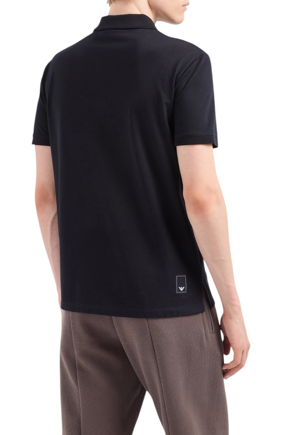 Мужской Emporio Armani Поло из хлопка (цвет ), артикул EM001146-AF13742 | Фото 4