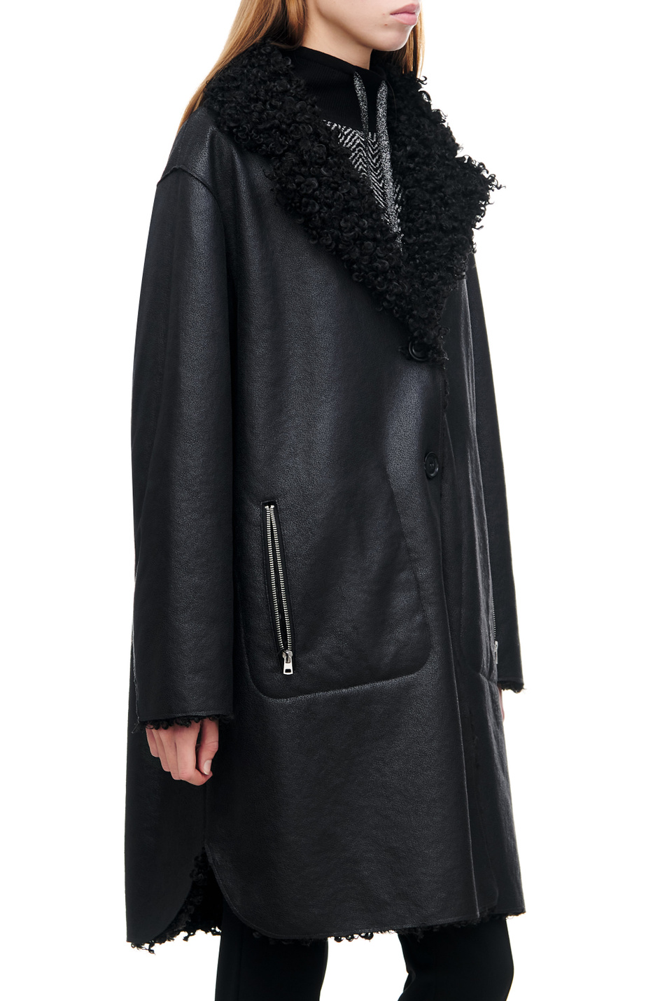 Женский Gerry Weber Пальто с карманами на молнии (цвет ), артикул 850203-31141 | Фото 6