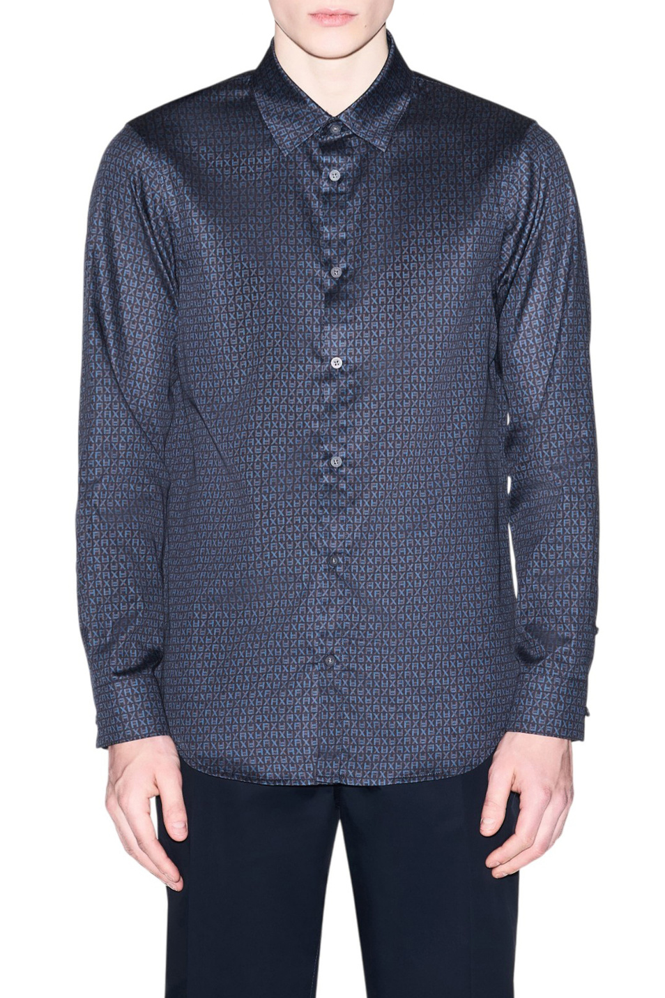Мужской Armani Exchange Рубашка с принтом (цвет ), артикул XM001942-AF19194 | Фото 3