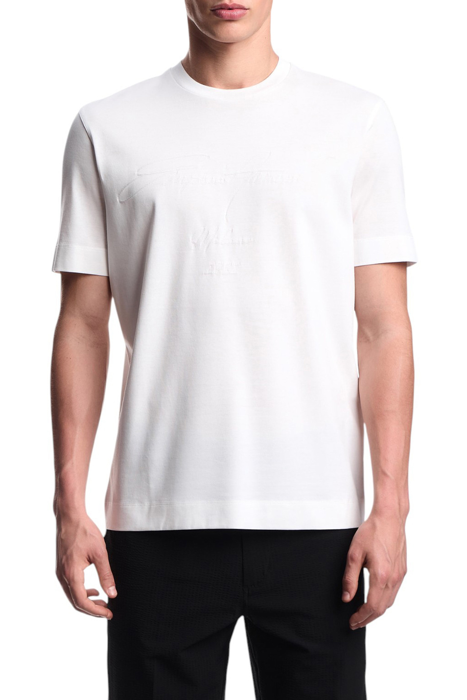 Мужской Emporio Armani Футболка с логотипом (цвет ), артикул EM002968-AF10762 | Фото 3