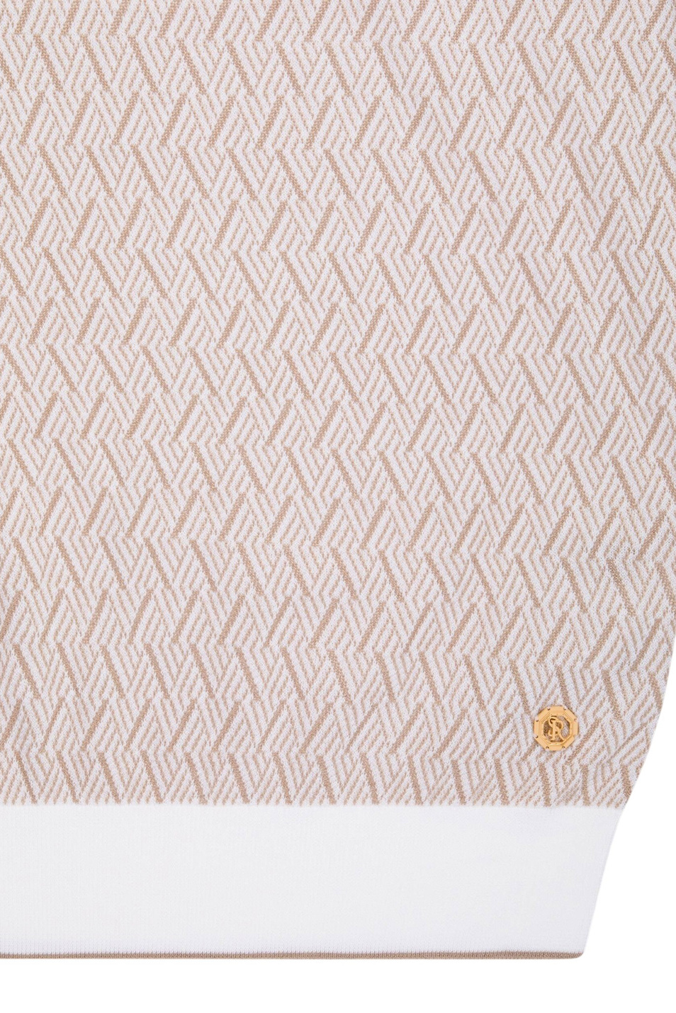 Мужской Stefano Ricci Поло из хлопка и шелка (цвет ), артикул K212040P31-F26196 | Фото 8