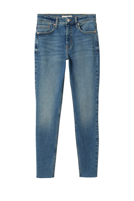 Укороченные джинсы скинни ISA|Основной цвет:Синий|Артикул:27011106 | Фото 1