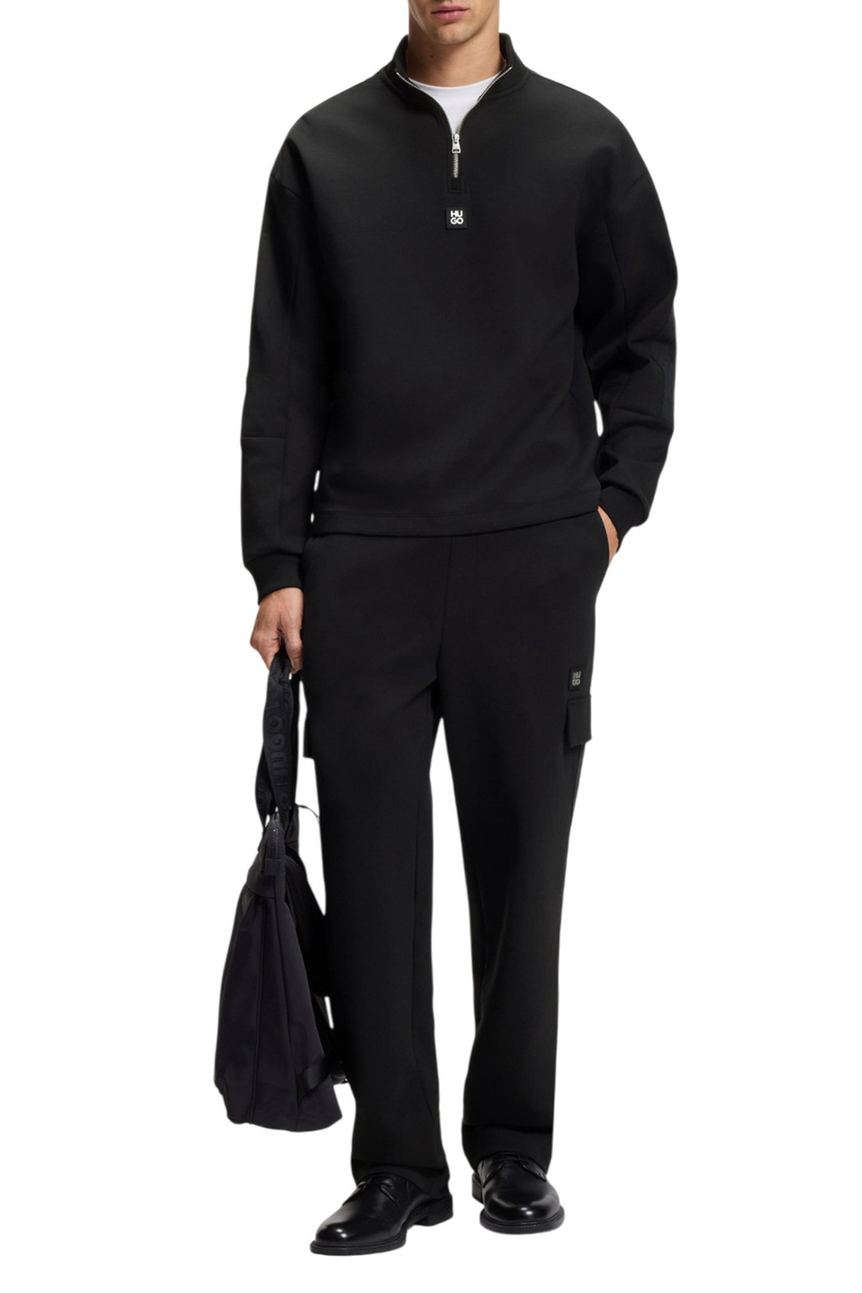 Мужской HUGO Джемпер Danovotop с логотипом (цвет ), артикул 50546402 | Фото 2