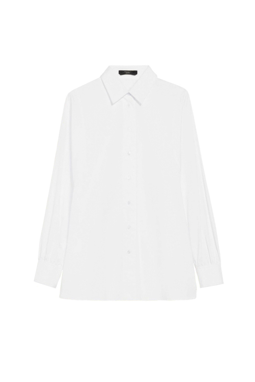 Рубашка FUFY из натурального хлопка|Основной цвет:Белый|Артикул:2415111051 | Фото 1
