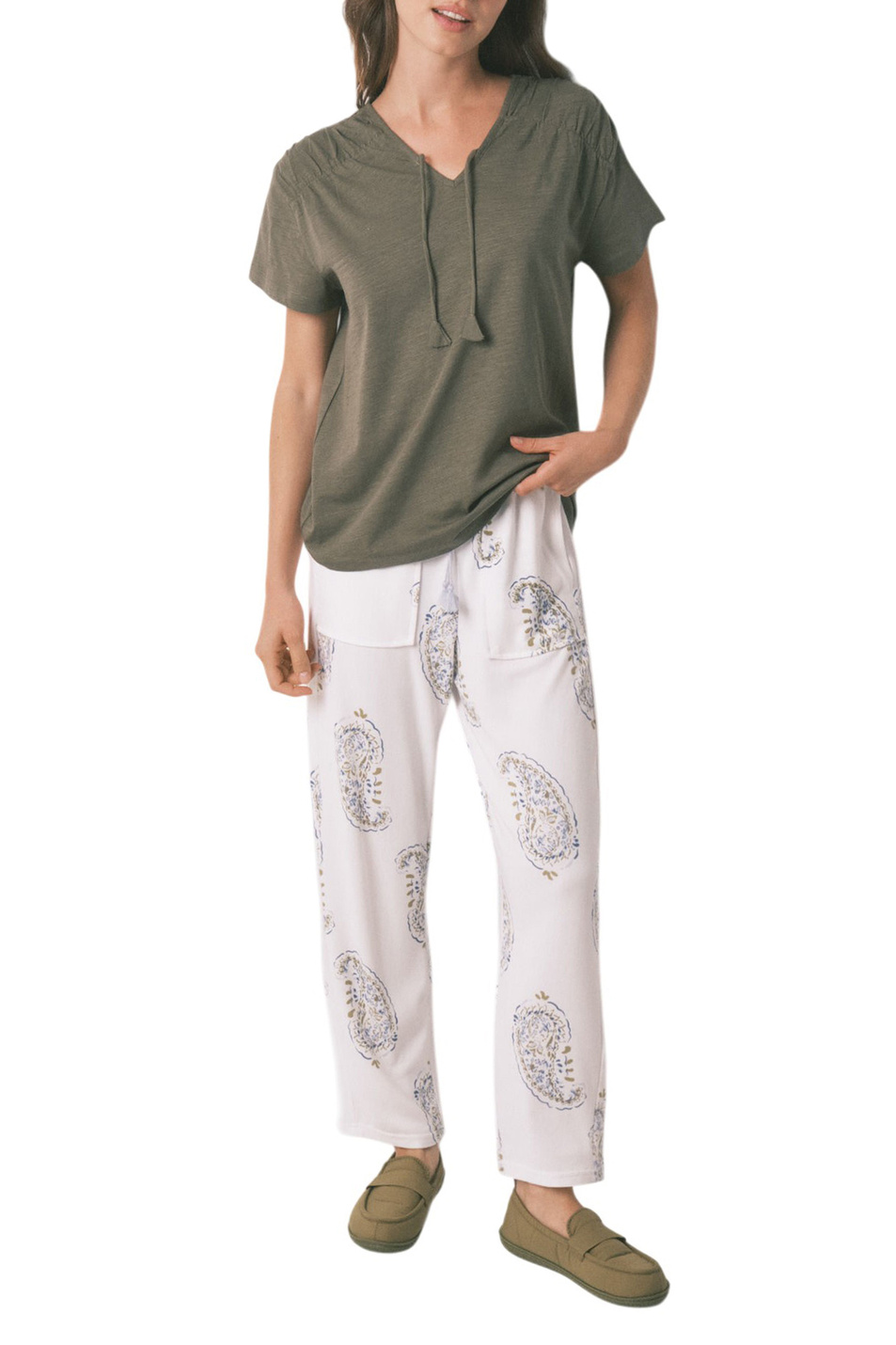 Женский Women'secret Футболка из хлопка (цвет ), артикул 3273278 | Фото 2