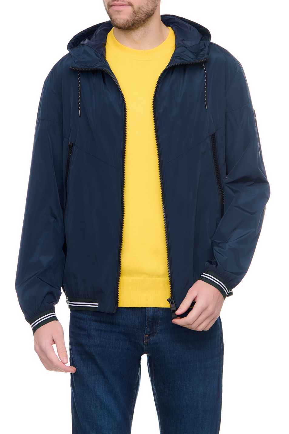 Мужской BOSS Куртка с капюшоном на кулиске (цвет ), артикул 50483934 | Фото 3