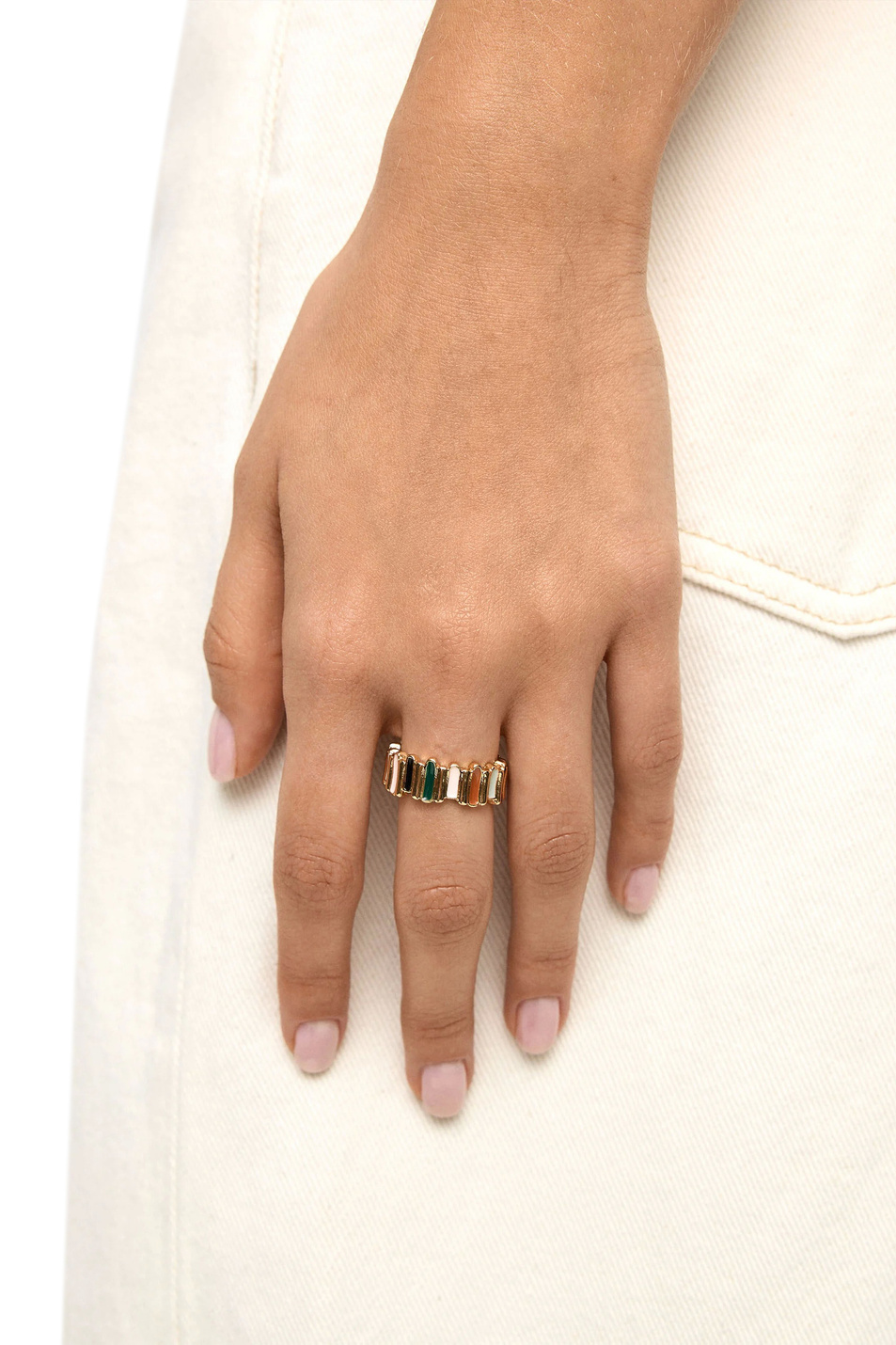 Женский Parfois Кольцо с эмалью (цвет ), артикул 216933 | Фото 2