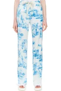 Женский Red Valentino Брюки из натурального хлопка с принтом (цвет ), артикул 2R0RBG606SE | Фото 4