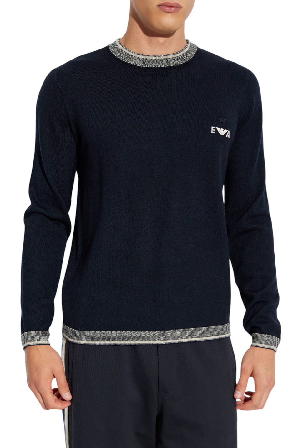 Мужской Emporio Armani Джемпер из шерсти (цвет ), артикул EM003387-AF14697 | Фото 3