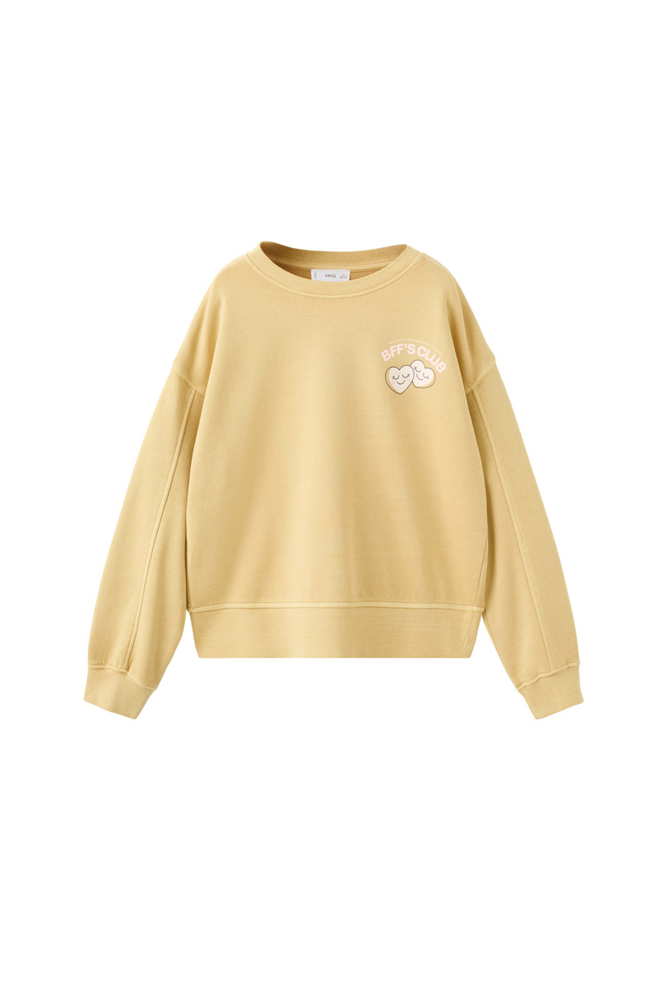 Девочкам Mango Kids Свитшот WEEKEND с принтом (цвет ), артикул 27053713 | Фото 1