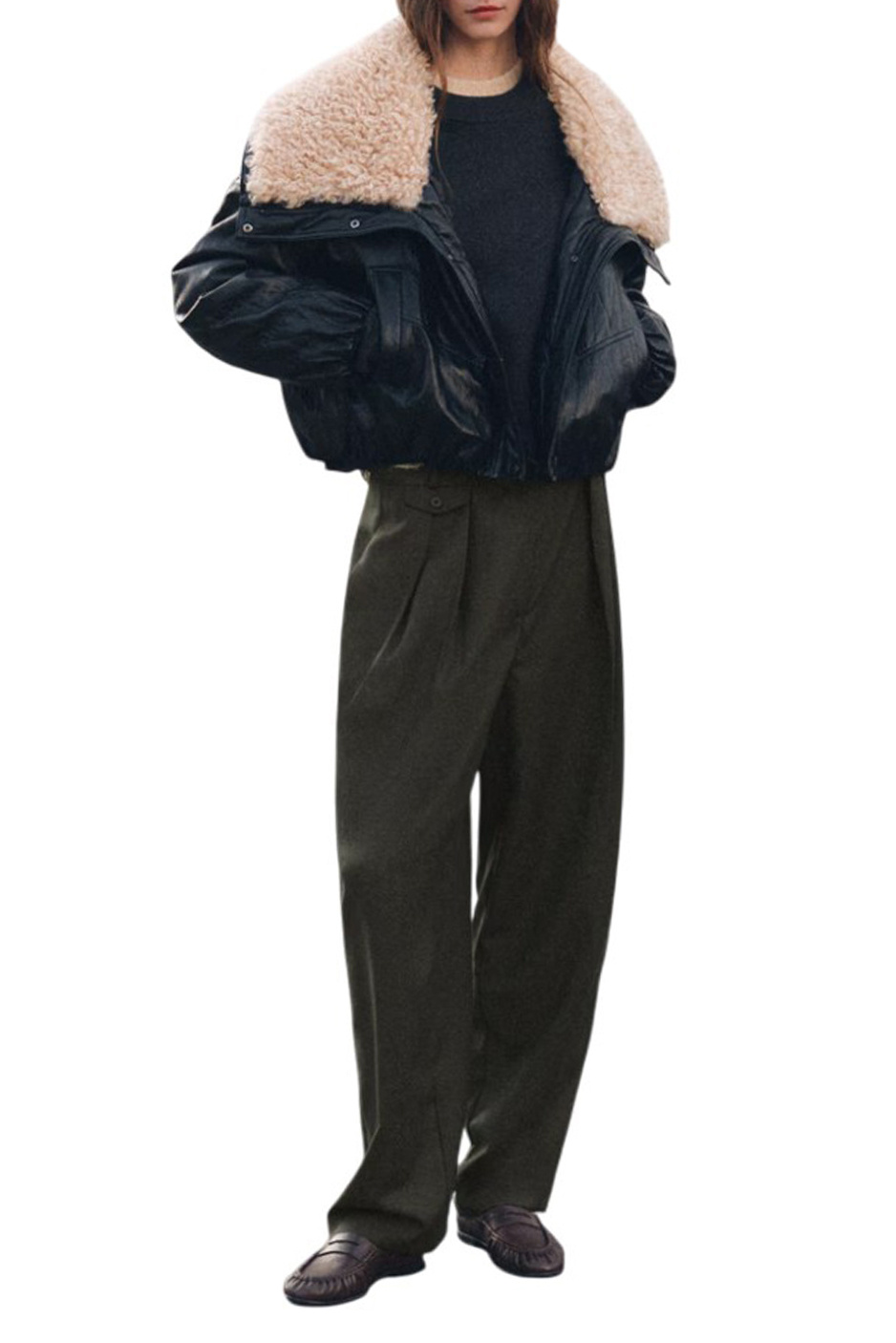 Женский Mango Брюки NASA со складками (цвет ), артикул 17077901 | Фото 2