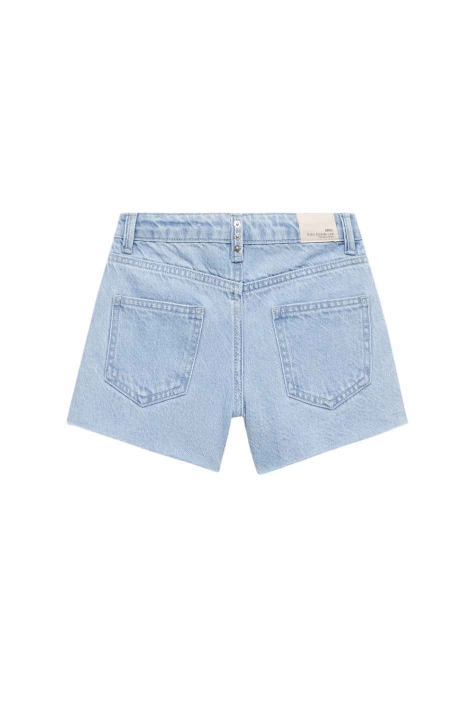 Девочкам Mango Kids Шорты джинсовые CAMILA с заклепкам (цвет ), артикул 87025945 | Фото 2