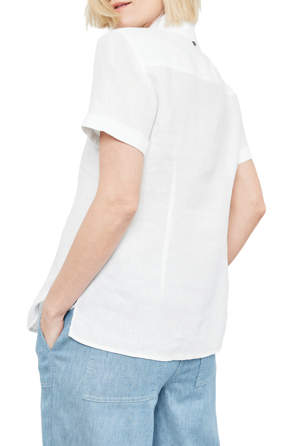 Женский Gerry Weber Рубашка из чистого льна (цвет ), артикул 860045-66435 | Фото 4