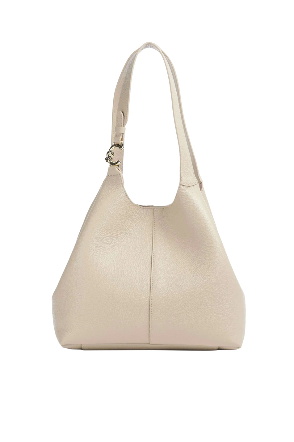 Сумка C-EASY из натуральной кожи|Основной цвет:Бежевый Женский Coccinelle Сумка C-EASY из натуральной кожи (цвет ), артикул E1SHA110201 | Фото 2