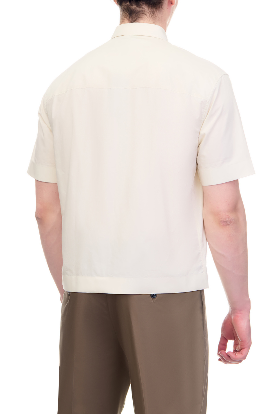 Мужской Emporio Armani Рубашка из натурального хлопка (цвет ), артикул 3R1CQ6-1NVZZ | Фото 4