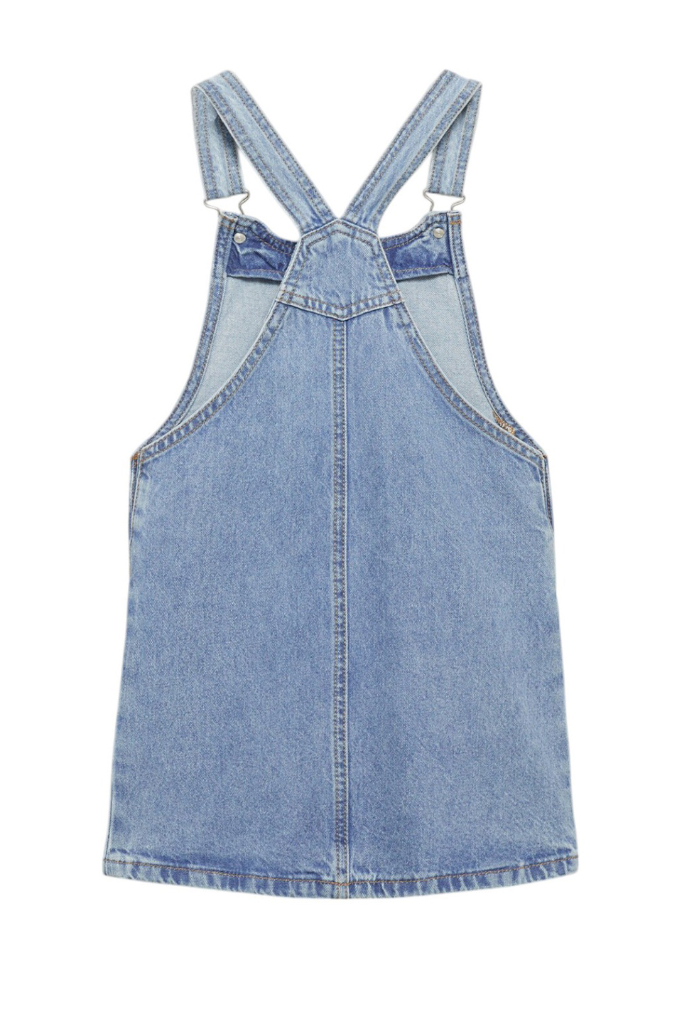 Девочкам Mango Kids Сарафан PAULA джинсовый (цвет ), артикул 87043270 | Фото 2