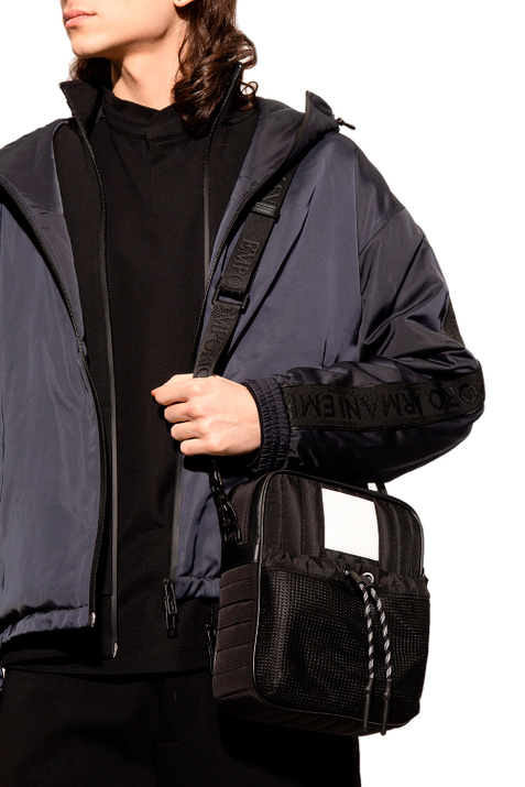 Emporio Armani Сумка через плечо с сетчатым карманом ( цвет), артикул Y4M377-Y196V | Фото 5
