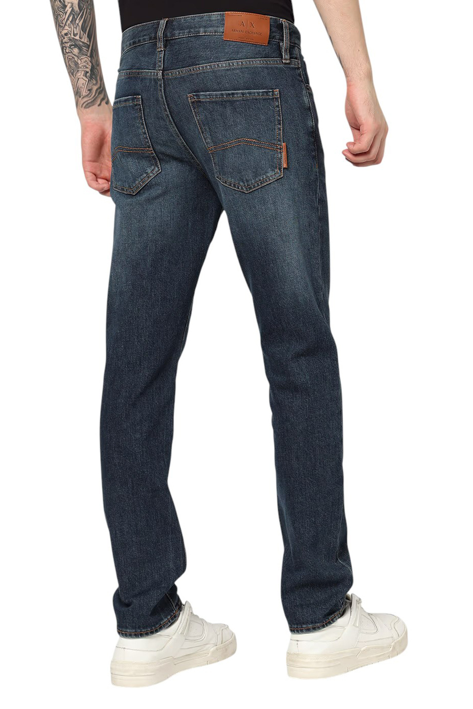 Мужской Armani Exchange Джинсы из смесового хлопка (цвет ), артикул XM000049-AF19774 | Фото 4