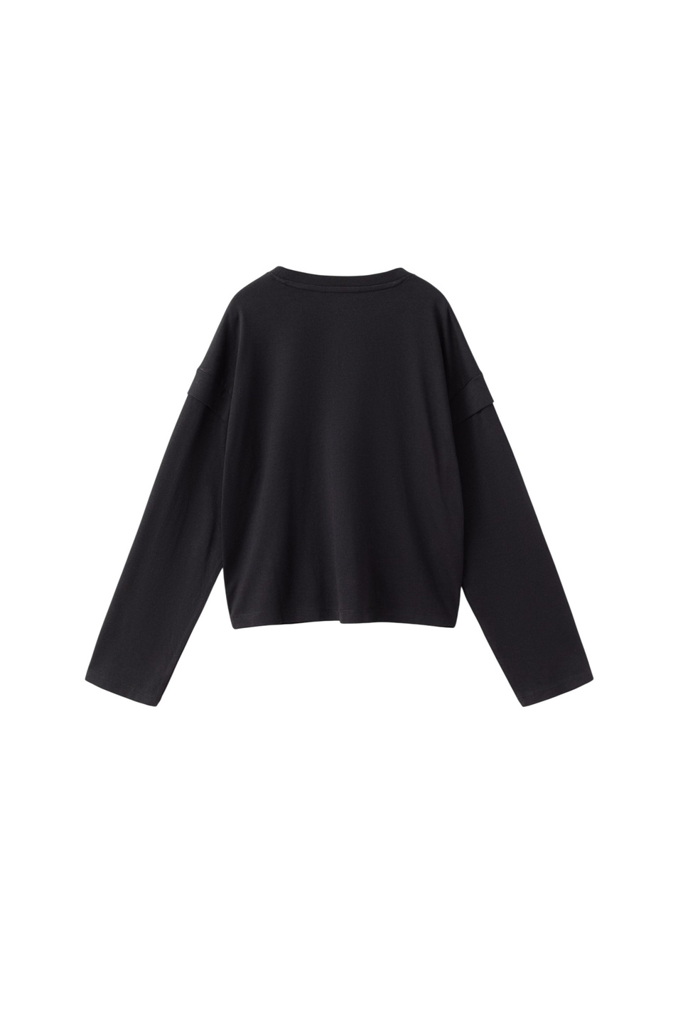 Девочкам Mango Kids Лонгслив SHOULD из хлопка (цвет ), артикул 27001339 | Фото 2