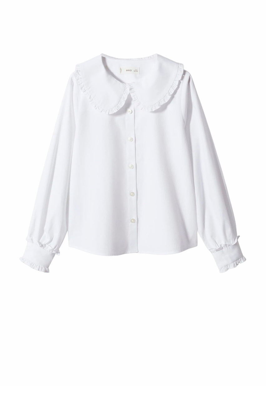 Блузка CARMEN из натурального хлопка|Основной цвет:Белый|Артикул:57001038 | Фото 1