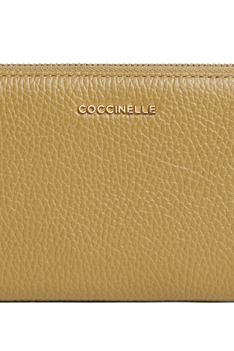 Кошелек METALLIC SOFT из зернистой кожи|Основной цвет:Бежевый Женский Coccinelle Кошелек METALLIC SOFT из зернистой кожи (цвет ), артикул E2MW5110401 | Фото 3