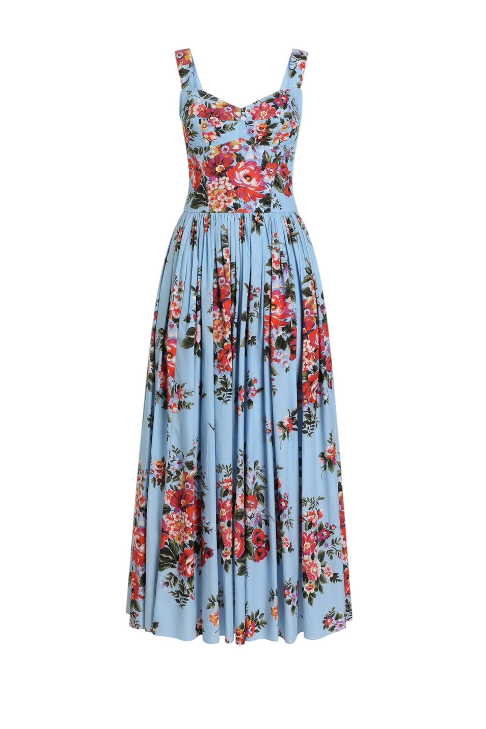 Женский Dolce & Gabbana Платье из хлопка (цвет ), артикул F6TTHT-HS5UU | Фото 1