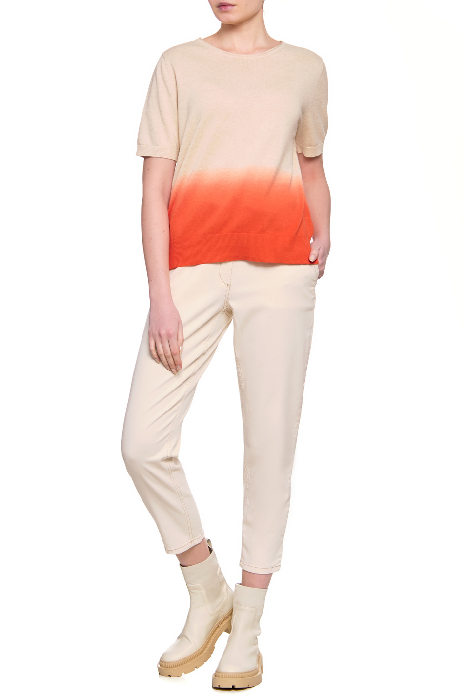 Женский Gerry Weber Джинсы Mom Fit с тонким шнурком (цвет ), артикул 622049-66833-Mom Fit | Фото 3