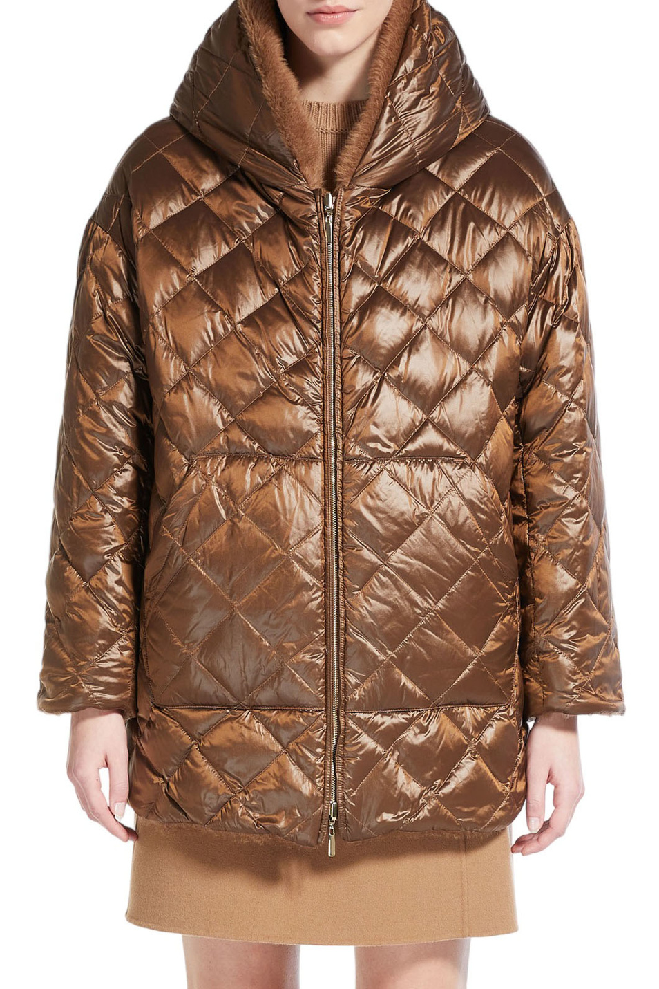 Женский Max Mara Куртка двустороняя SPACEFE (цвет ), артикул 2394860236 | Фото 5