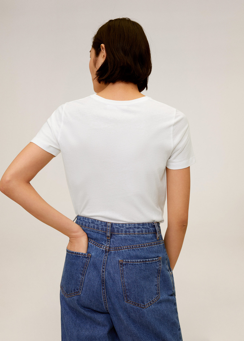 Женский Mango Футболка ILUSTRA (цвет ), артикул 67014401 | Фото 5